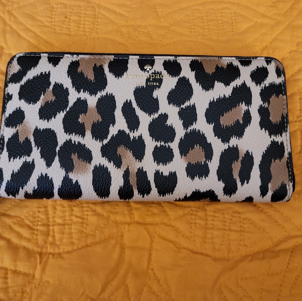 Leopard Print Kate Spade Wallet